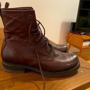 Frye Combat Boots